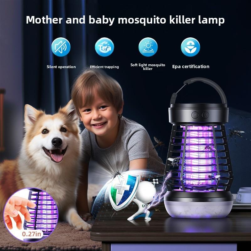 Mosquito Killer Lamp With Charging For Camping And Home Use