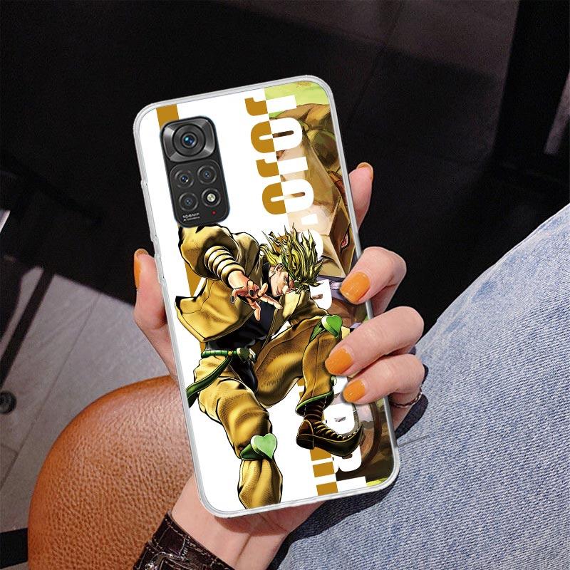 JoJo Bizarre Adventure Anime Phone Case For Xiaomi Redmi Note 15 14 13 12S 12 11 Pro Plus 14S 11S 11E 10 10S 11T 5G Personalized