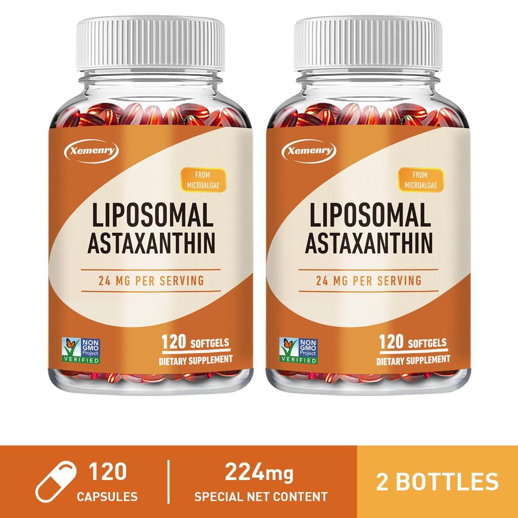 XEMENRY 24 mg liposominių astaksantino kapsulių - Ląstelių sveikata