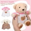 Nolitoy Plush Toy with Clothes, 30cm, Cute, Bright Colors, Lightweight, Soft Fabric, Perfect for Gifts, Decorations, and Playtime