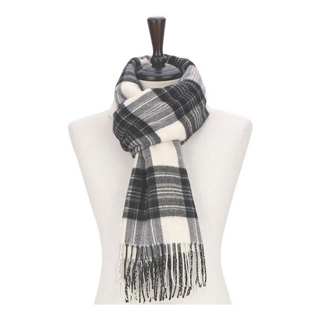 Believers Men's Checked Muffler Winter Scarf BLM193
