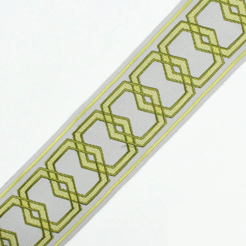 

1m Embroidered Curtain Lace Hexagonal Regular Pattern Pillow Clothing DIY Sewing Accessories 8.2cm Wide Lace Embroidery Ribbon 1m x 8.2cm