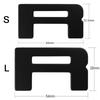 WBWP9 For Ford Ranger 2015-2021 Grille Top Logo Letter Grill RANGER 3D Emblem Original Size ABS Sticker With Glue Chromium Styling