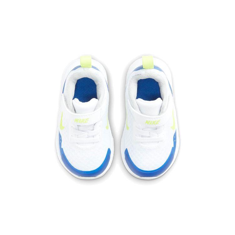 Nike Dětské tenisky Wearallday TD White Volt Royal Game-Royal Grey-Fog CJ3818-104