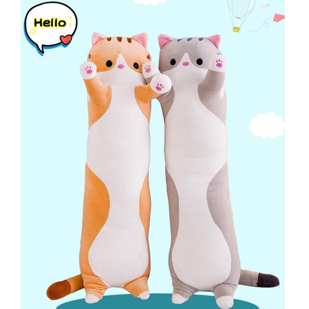 [Stylish Soda] Plush Cat Hugging Pillow - My Momo-chan (Pink, 70cm)