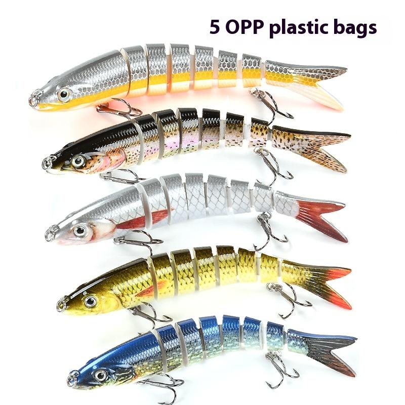 Section Luya Bait 8 Fish Freshwater Sea Fishing Bait Hard Bait Luya Bait Long Throw