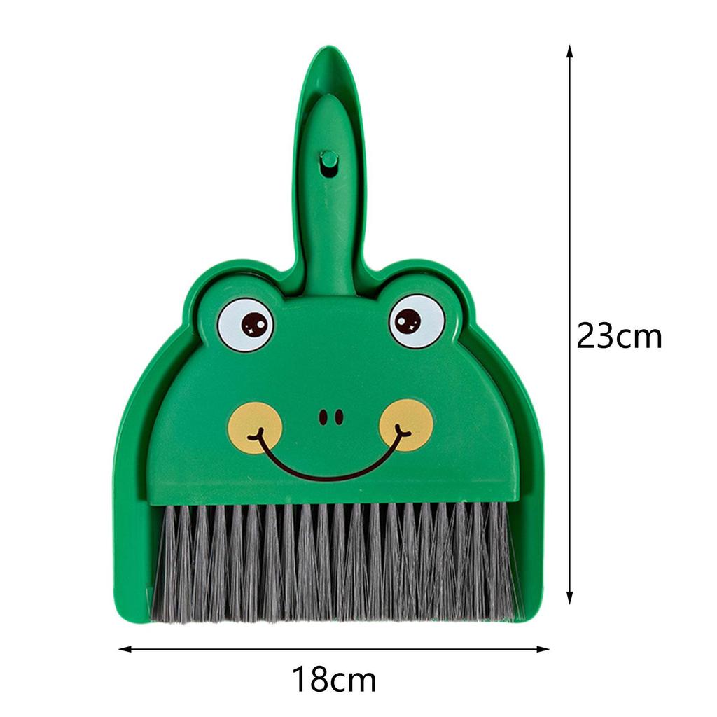 Broom Dustpan Brush Mini Dustpan and Brush Set for Office Living Room Travel