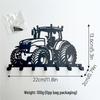 Metal Wall Shelf & Key Hook for Home Entrance Decor