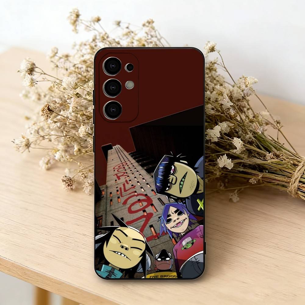 

Gorillaz Music Band Phone Case For Samsung S25,S24,S21,S22,S23,S30,Ultra,S20,Plus,Fe,Soft Silicone Black Cover Samsung S24ULTRA