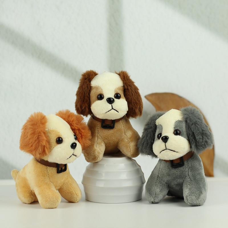 Delightful Dog Plush Figure Keychain For Kids And Adults In Various Colors