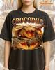 Crocodile Bootleg Shirt, Vintage Reptile Nature, Classic Wildlife Animal Tee, 90s Retro Throwback, Crocodile Sweater