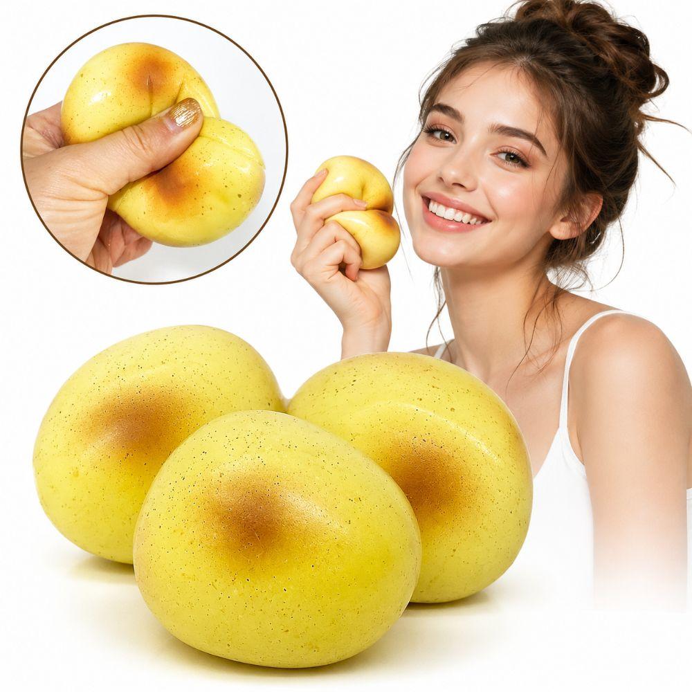 Handmade Realistic Potato Squeezable Toy Slow Rising Pinch Le Toy Slow Rebound Toy Office Toys