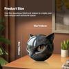Luxury Black Cat Stone Sculpture  Elegant Home Dcor & Gift-Ready Art Piece, Mementofor Mini Tiny Cat, Gifts for Cat Lovers Women Men