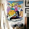 Adventure Time Pattern Home Decor Tapestry, Wall Hanging, Decorative RV Wall Cloth.MGT0918021