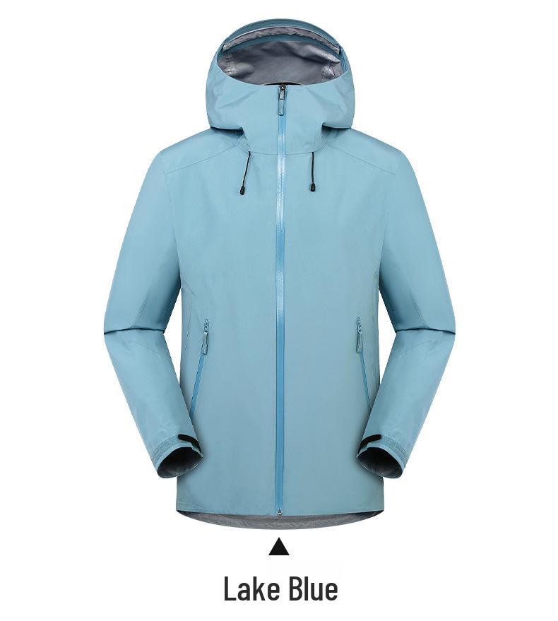 Unisex Ultralight Waterproof Windproof Softshell Jacket for Spring/Autumn Hiking and Camping