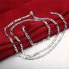 Stevige 3mm 5mm Figaro Schakelketting Ketting Voor Mannen Duurzaam Niet Verkleurend Ontwerp In 16/18/20/22/24 Inch Lengtes Ideaal Cadeau Voor Hem