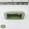 Pen Case Morandi Color Transparent Student Pen Simple Stationery Storage, Desktop Makeup Brush Storage