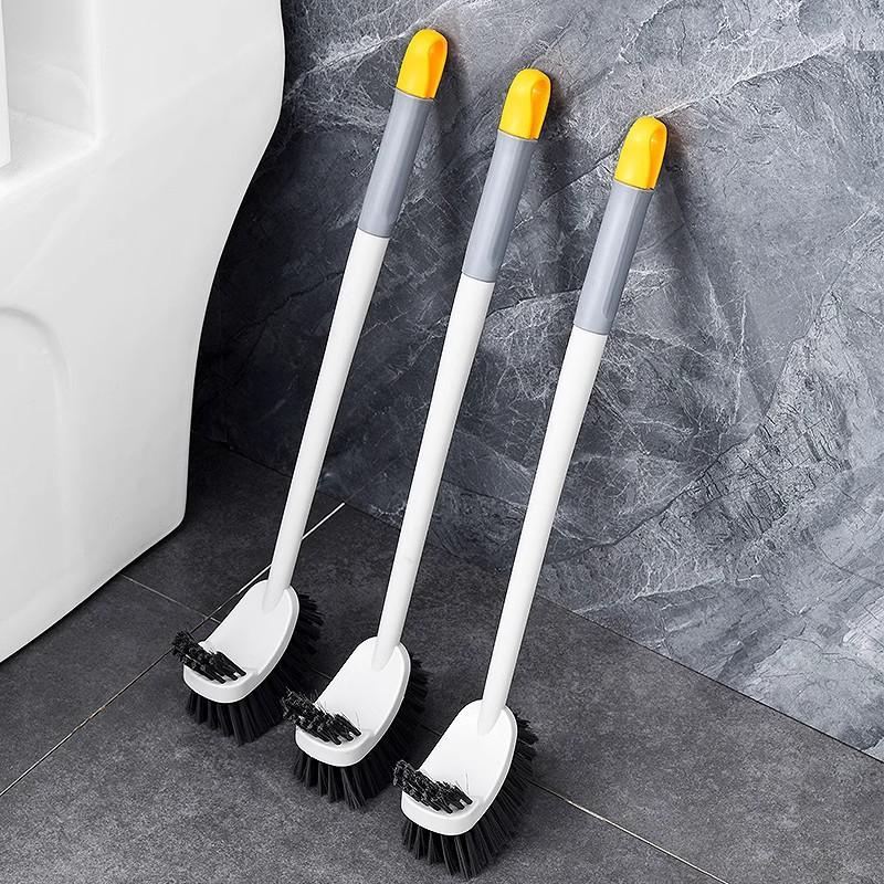 Toilet Brush Long Handle No Dead Ends Household Bathroom Free Shipping Wall Hanging Wall Type Soft Bristle Brush Toilet Brush Artifact