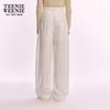 Teenie Weenie Women's 2025 Summer Lyocell Relaxed Wide-Leg Trousers