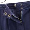 Papaya Cotton Linen Blend Pants 16 Navy Roll-up Hem Women Used