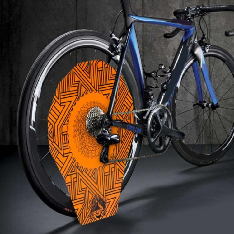 Neue Fahrrad-Waschabdeckung Wasserdichte Scheibenbremsabdeckung Coole Scheibenbrems-Staubabdeckung für die gründliche Fahrradreinigung