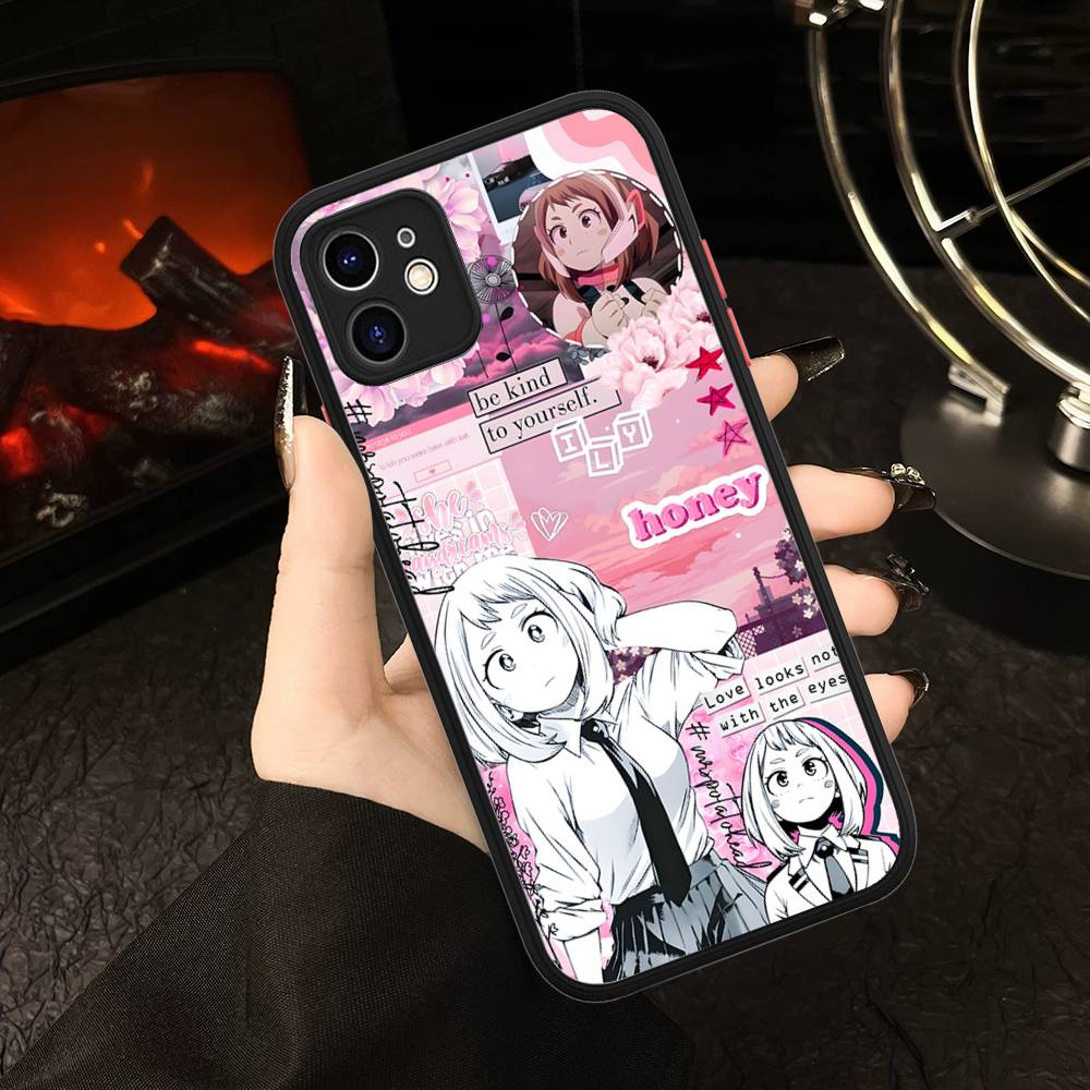My Hero Academia Katsuki Bakugo My Hero Phone Case For IPhone 16 Pro Max Case 11 12 13 14 15 Pro Plus X XS MAX Case Matte Cover