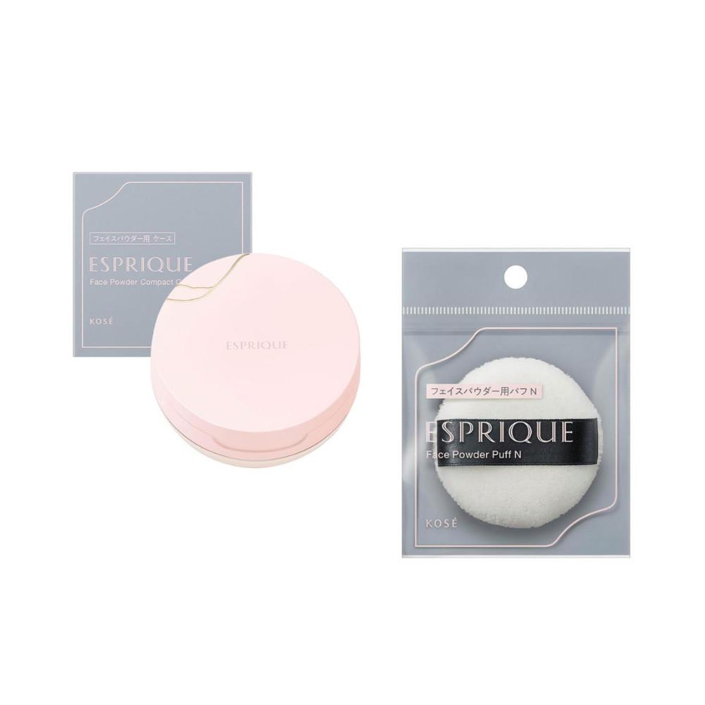 Kose Esprique Face Powder Compact Case  Puff N
