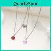 Spiderman Fashion Alloy Layered Lockbone Chain For Summer Gift