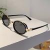 Vintage Oval Trends Shades Ladies Fashion Brand Decor Sunglasses New In Women Leopard Sun Glasses for Beach Travelling