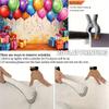 2Dflat2D Plane, 1 piece 2D colored balloon and gift cartoon party banner background fabric, party banner