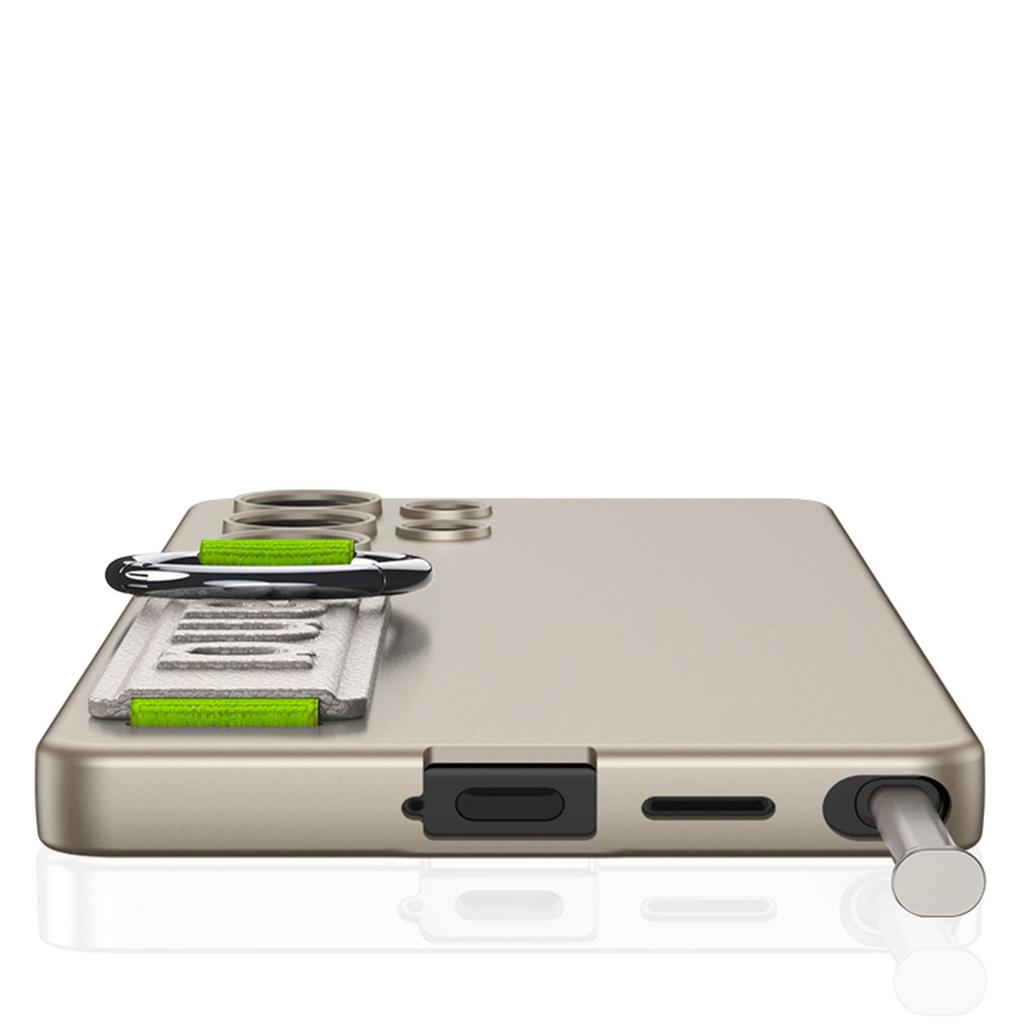 Matte Minimalist Wrist Strap Case for Samsung S25 Ultra