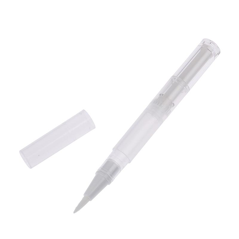 5Pcs 3Ml Travel Empty Twist Pen With Brush Cosmetic Container Nail Oil Lip Balm