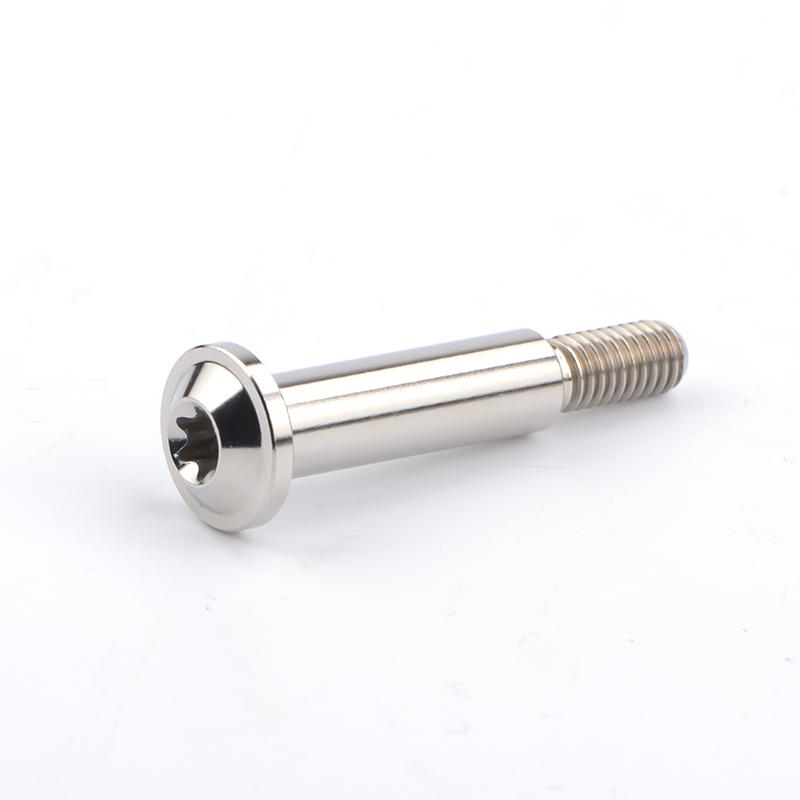 Tmj Titanium Alloy Bolts Motorcycle Brake Lever Screw for Rod Screws Straight Push Hydraulic Pump Screw and 1Nut
