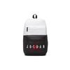 New Polyester Backpack Regular Unisex Black White DA5202-100