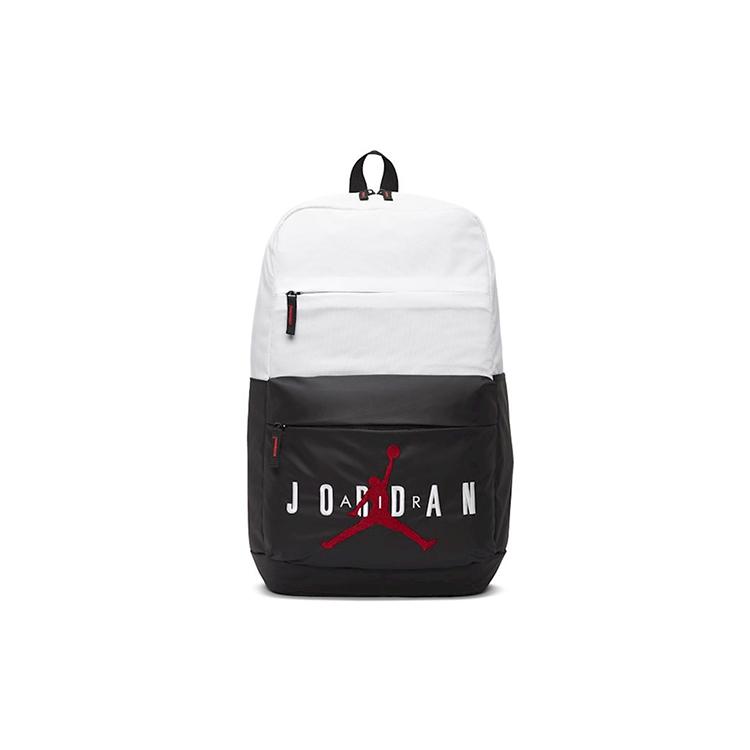 

New Jordan Polyester Backpack Regular Unisex Black White DA5202-100 29.0*15.0*49.0CM