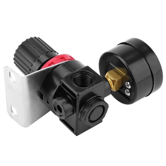 Régulateur de pression, AR2000 Compresseur à commande pneumatique, soupape de surpression du détendeur avec manomètre