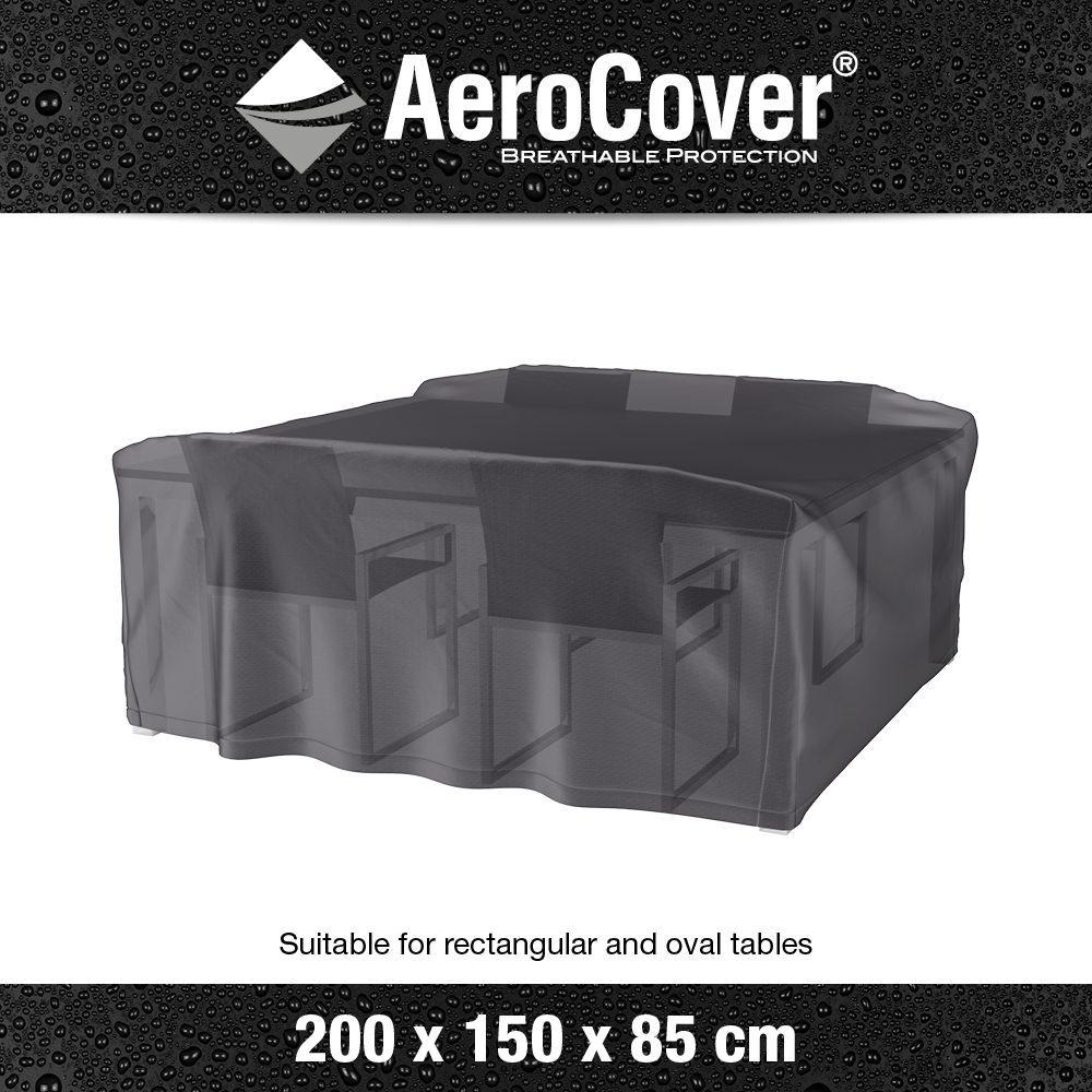 Garden Furniture Cover 7967 150X200X85 Aerocover Gray Homms