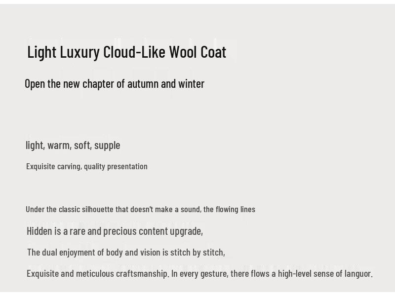 VICTORIA&VERA Elegant Chinese Style Lotus Button Wool Blend Short Coat