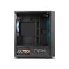 Mini Tower - NOX - INFINITY EPSILON - Noir - ITX - Micro ATX - Acier et ABS