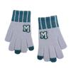 Five-finger Winter Boys' Korean Style Warm Split-fingered Student Outdoor Cycling Cold-proof Velvet Knitted Full-finger
