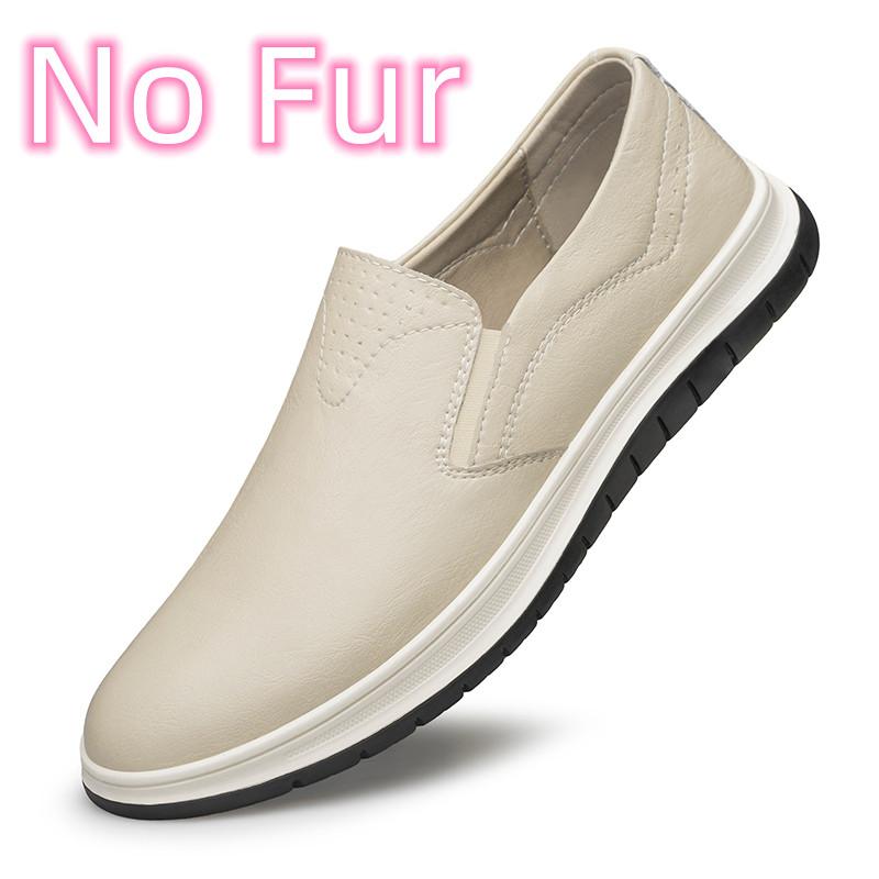 Fashion Men All-match Walking Shoes Genuine Leather Mens Loafers Male Comfortable Business Shoe Luxury Brand Men Vintage Casual Footwear