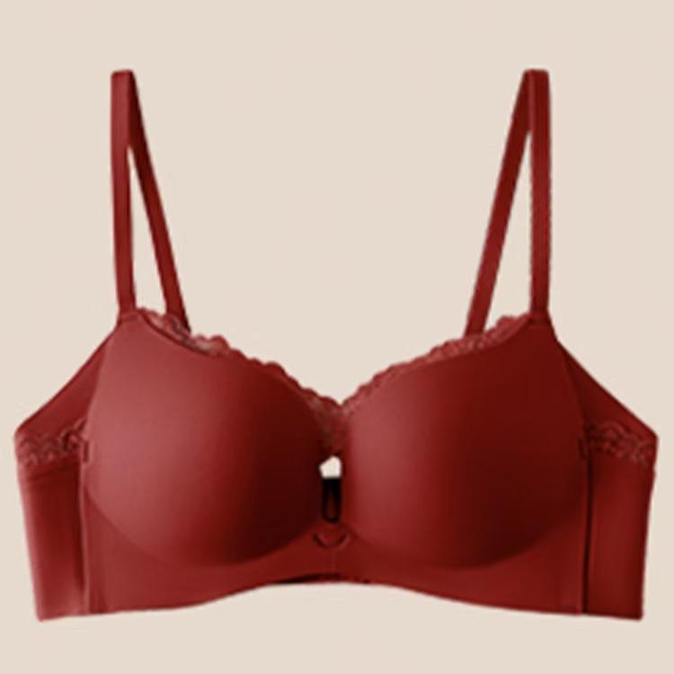 Deep V Lacey Lingerie, Gathers To Enhance the Bust, Provides a Smooth and Seamless Sexy Bra.
