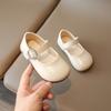 Fashion Soft Sole Princess Leather Flats For Baby Toddler Little Girls