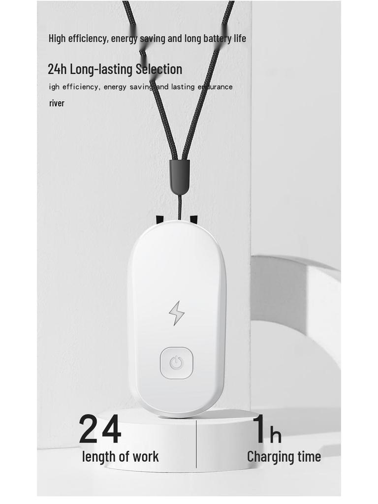 Wearable Mini Negative Ion Air Purifier Necklace