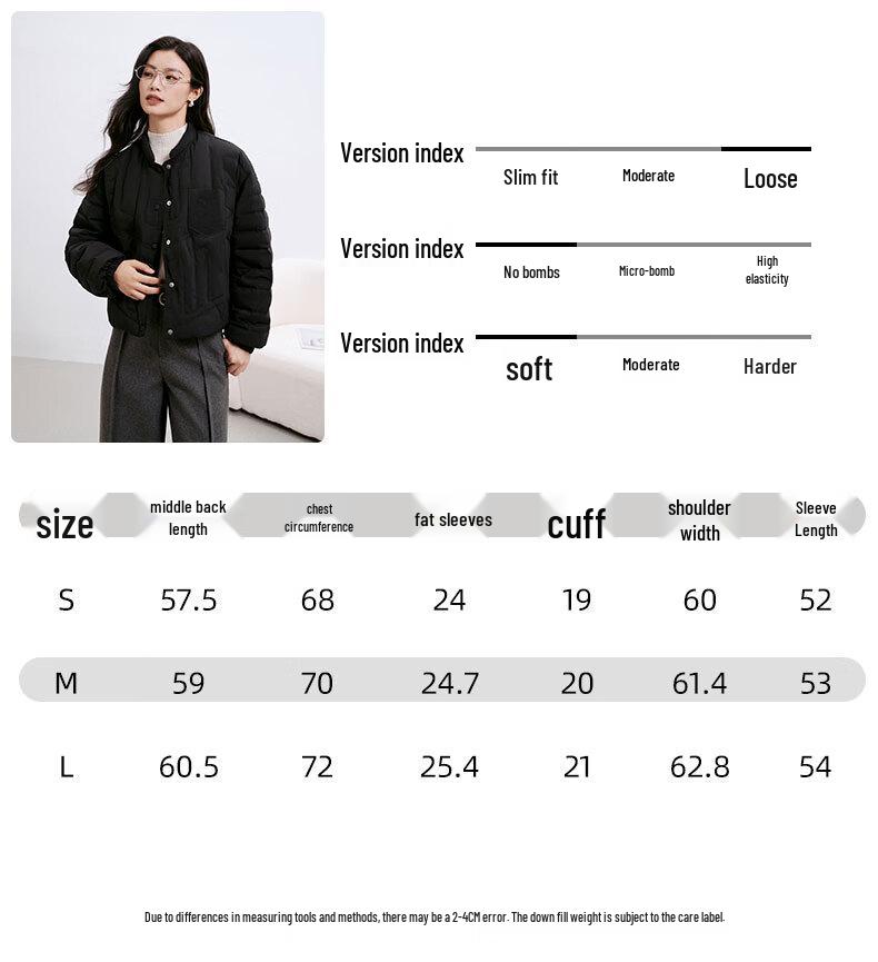 Mark Fairwhale Women's Lightweight Stand-Collar Down Jacket