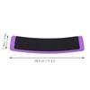 Dance Turn Board Thickened Design Easy Carrying Nylon Material Ballet Balance Turning Board for Instep Shaping Purple