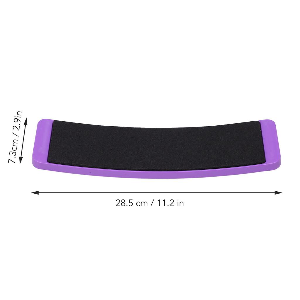 Dance Turn Board Thickened Design Easy Carrying Nylon Material Ballet Balance Turning Board for Instep Shaping Purple