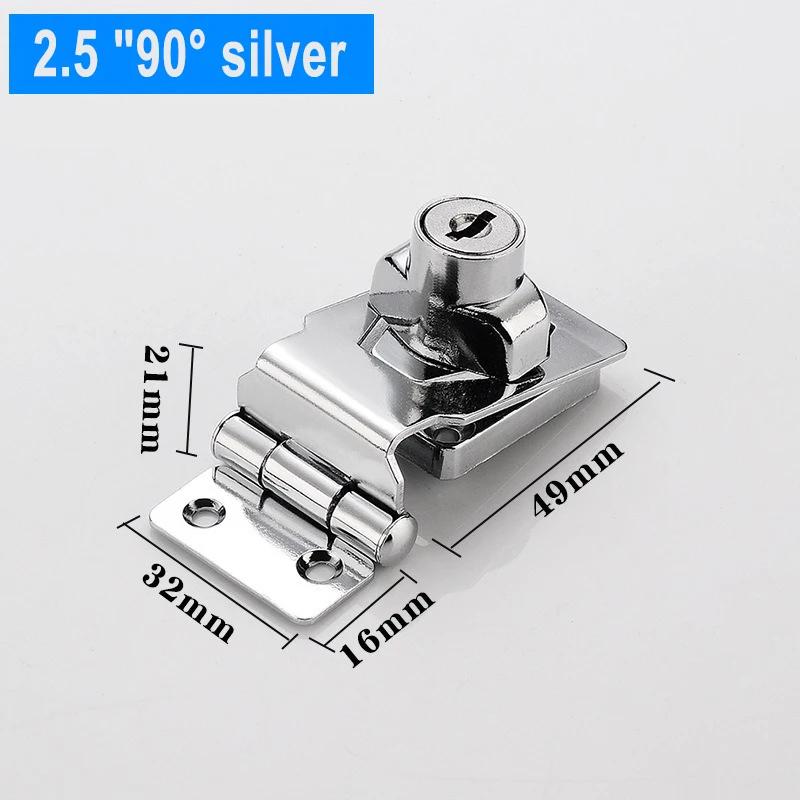 Keyed Hasp Locks Cabinet Locks with Keys,Twist Knob Keyed Locking Hasp,for Drawer,Cabinets Suitable for Use in Various Cabinets