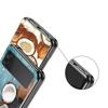 Phone Case for Samsung Galaxy Z Flip 3 4 5 6 7 Folding Black Shell For Samsung Z Flip4 Flip5 PC Hard Cover Summer Coconut