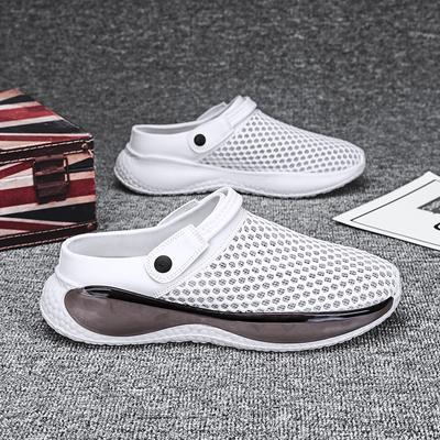 Männer Strand Outdoor Sandalen Slip-on Flats Clogs Leichte Wasserdichte Rutschfeste Waten Langlebige Hausschuhe